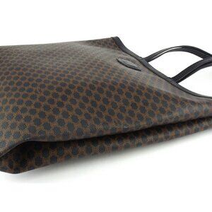 CELINE Tote Bag Black beige Women Authentic secondhand